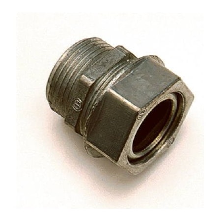 Halex Conduit Fitting Connector, 2 in, Threaded 10520